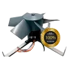 Aspa motor extractor eólico 14 pulgadas